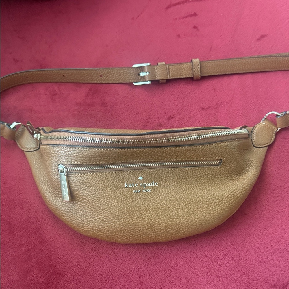 Kate Spade Brown Leather Waist Bag